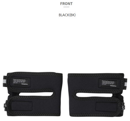 [행복한백화점][마운티아]공용 커버무릎가드세트 2MQXXXU906 무릎의 불편함 완화 무릎 보호대