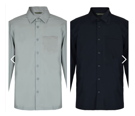 [행복한백화점][마운티아]25 남성 봄 가을 스판소재로 가볍고 착용감이 편한 남성 캐주얼 로텐스셔츠1MQYSSU001