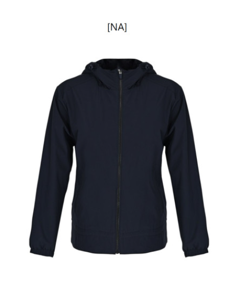 [행복한백화점][마운티아]25여성 봄 일체형 후드 밑단 스트링과 셔링의 짧은기장 아우터 베링자켓 2색 1MQJKSU503