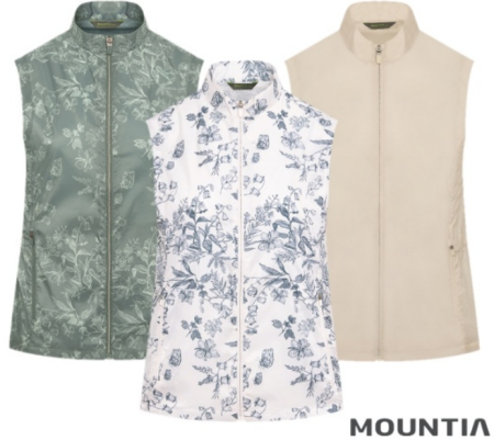 [행복한백화점][마운티아]25 여성여름 중기장 쿨썸머조끼 3색 HS디애나베스트8 3MQVSMU5011