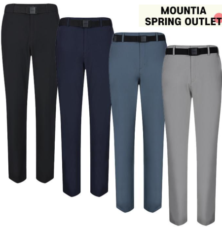 [행복한백화점][마운티아]남성 간절기 데일리 등산 베이직 스판바지 발수가공 코르소팬츠5 1MQPNS4001