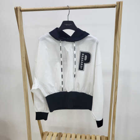 [행복한백화점][파사디]볼륨소매후드티셔츠p24stp104m