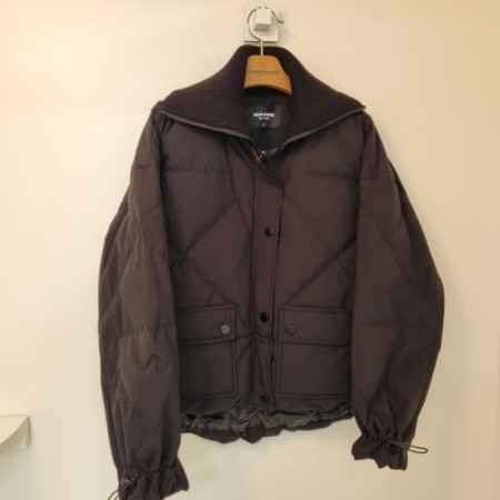 [행복한백화점][팜스프링스]팜스프링스 여성 봄 니트에리. 소매셔링 점퍼 SWDL 241612