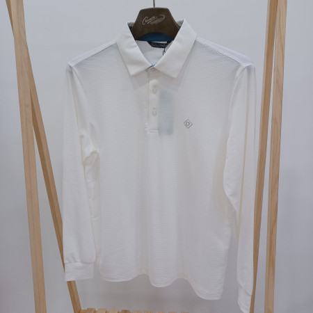 [행복한백화점][크로커다일]남성춘하흰색기능성카라티셔츠 cdaaats 1481(90)