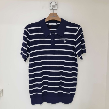 [행복한백화점][팜스프링스]마린 스트라이프 RN카라 니트티셔츠. SKTM 242353 