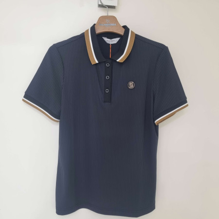 [행복한백화점][팜스프링스]7부소매 요꼬에리 골지 티셔츠. STSL 242265