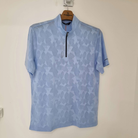 [행복한백화점][팜스프링스]기하학 메쉬자가드 티셔츠 STSM 242180