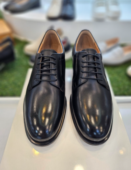 [행복한백화점][허시파피]남성 블랙 4cm 심플 정장 드레스화 구두 3MQ521