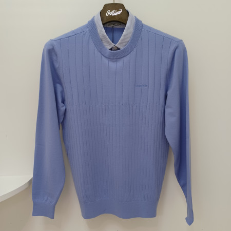 [행복한백화점][크로커다일]남성추동블루레이어드니트cdaaakt3351(31)