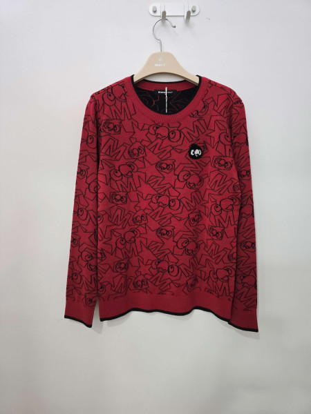 [행복한백화점][마코]띠용이패턴라운드풀오버MOW3SW71