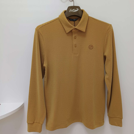 [행복한백화점][크로커다일]남성추동머스타드색카라티셔츠cdaaats4401(57)