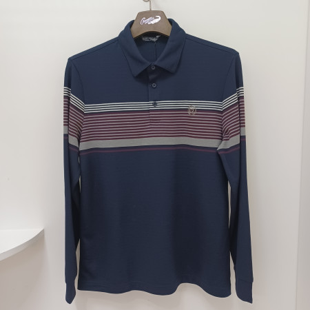 [행복한백화점][크로커다일]남성추동곤색카라티셔츠cdaaats4451(38)