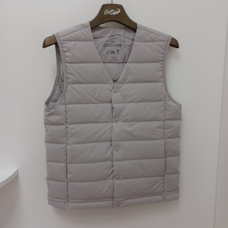 [행복한백화점][크로커다일]남성연한그레이색구스조끼cdaaamv9820(82)