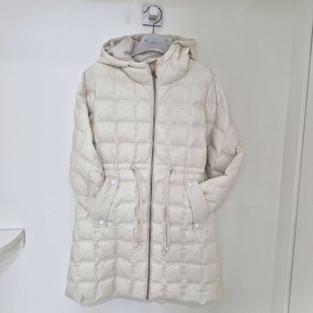 [행복한백화점][팜스프링스]사각퀄팅 다운후드 자켓겸점퍼 SWDL 244657