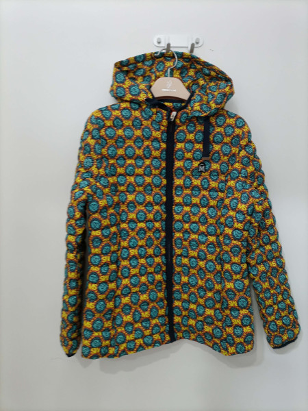 [행복한백화점][마코]기하학패턴충전재볼패딩점퍼MPW1PJ11