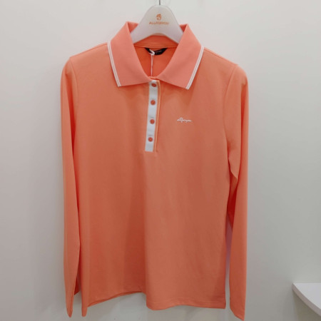 [행복한백화점][올포유]봄  여성  요고에리 기본 티셔츠(오렌지,블루)  AWTPN--1381