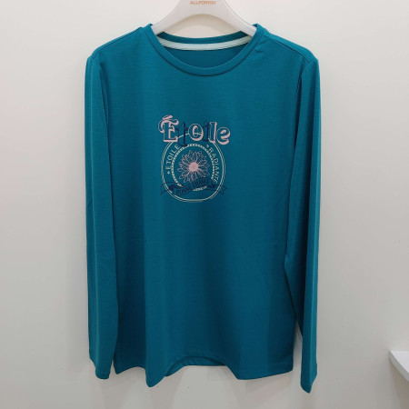 [행복한백화점][올포유]봄  여성  원 포인트  행사가 티셔츠(블루,핑크,연두) ALQTN--1111