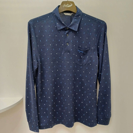 [행복한백화점][크로커다일]남성춘하곤색 카라티셔츠 cdaabts1482(38)