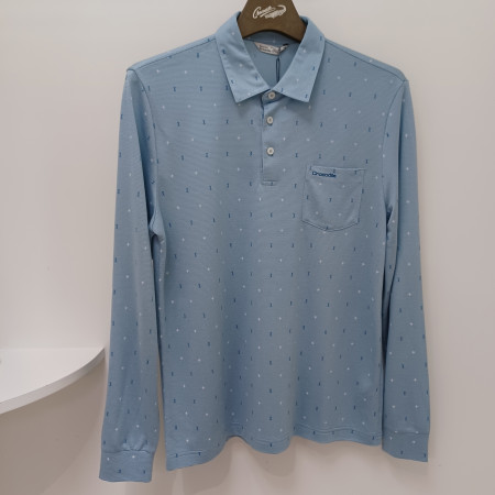 [행복한백화점][크로커다일]남성춘하블루카라티셔츠cdaabts1482(41)