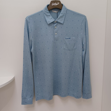 [행복한백화점][크로커다일]남성춘하블루카라티셔츠cdaabts1482(41)