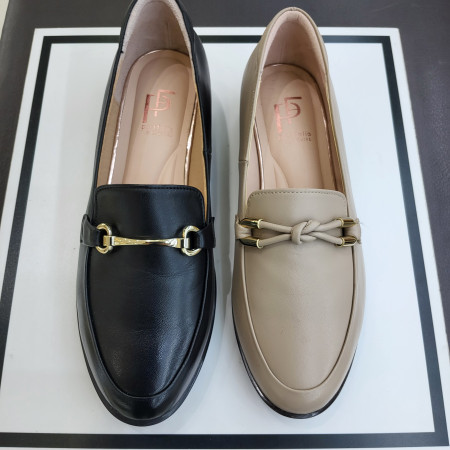 [행복한백화점][에스콰이아]여성 양가죽 2센치 고무창 세미 로퍼 PFDSHQ765