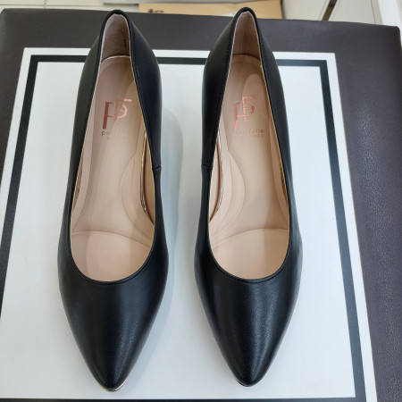 [행복한백화점][에스콰이아]여성 5센치 양가죽 발편한 금장라인 구두 PFDSHP501