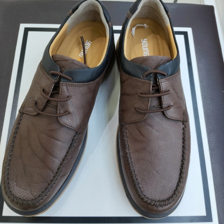 [행복한백화점][에스콰이아] 남성 경량 소가죽 밴딩끈 쿠션 캐주얼 YACSHD102