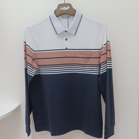 [행복한백화점][크로커다일]남성화이트블랙카라티셔츠cdaabts1452(65)