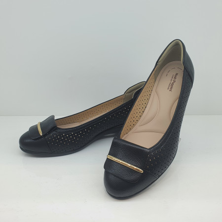 [행복한백화점][허시파피]허시파피 논슬립 컴포트 아웃솔 펀칭 펌프스 FR401