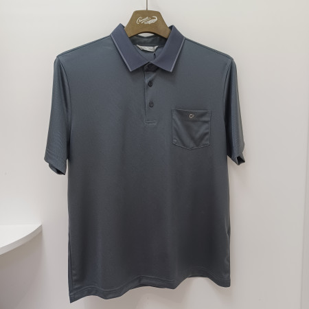 [행복한백화점][크로커다일]남성여름그레이색실크티셔츠cdaabts2406(97)