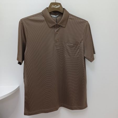 [행복한백화점][크로커다일]남성여름황금색실크티셔츠cdaabts2407(55)