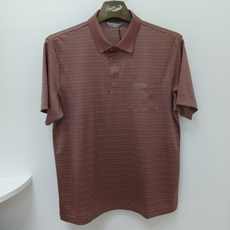 [행복한백화점][크로커다일]남성여름핑크색실크티셔츠cdaabts2408(73)