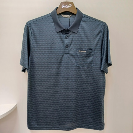 [행복한백화점][크로커다일]남성여름곤색실크티셔츠cdaabts2408(33)