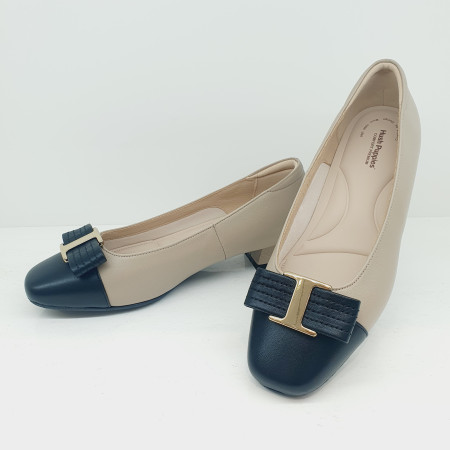 [행복한백화점][허시파피]허시파피 쿠션 좋은 3CM 리본 장식 펌프스 FR426