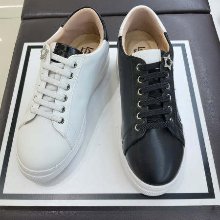 [행복한백화점][에스콰이아]발이 아주 편한 4센치 쿠션업 통굽  밴딩 스니커즈 OPFEFHZ677