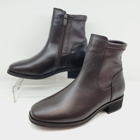 [행복한백화점][허시파피]허시파피 발 편한 스판 여성 앵클부츠 FP608