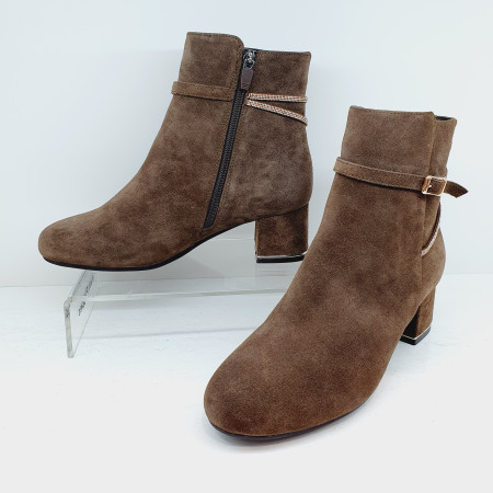 [행복한백화점][허시파피]허시파피 여성 누벅 드레스 앵클부츠 FR602