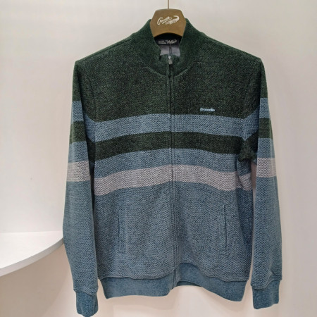 [행복한백화점][크로커다일]남성카키색융기모가디건cdaabkw4381(49)