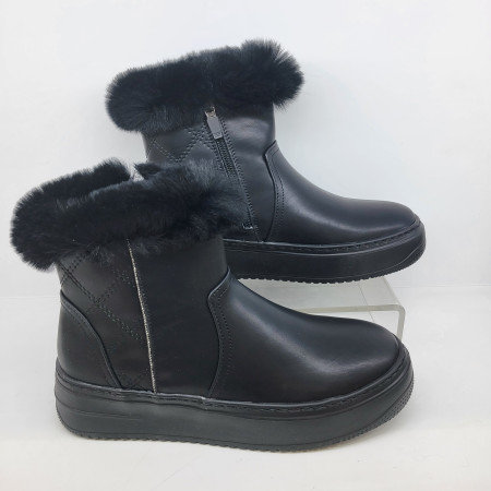 [행복한백화점][에스콰이아]특가 여성 가볍고 발편한 3센치 털부츠YACWBS8