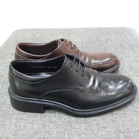 포트폴리오 남성정장 기본 검정브라운  PF0FHD30 윙팁