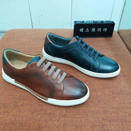 에스콰이아 캐주얼 남성 영에이지 발편한  밴딩 스니커즈  YAAFHZ03