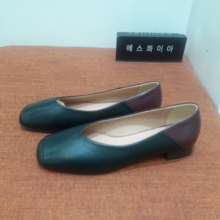 포트폴리오 볼넓은 2CM단화 구두 PFAFHP501