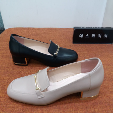 에스콰이아 포트폴리오 발편한 4CM 단화 구두   PFAFHP518