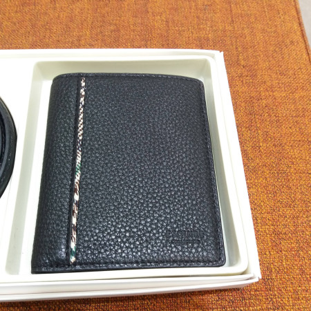 에스콰이아 남성 소가죽 지갑 밸트세트 선물용 ECAFSB304