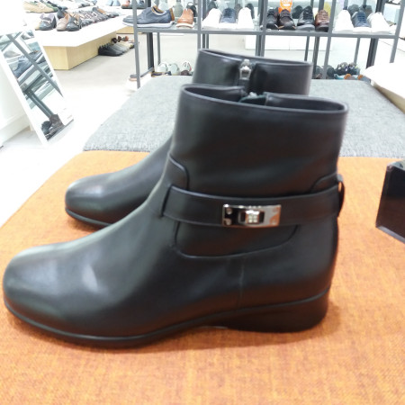 특가 소가죽 검정색 발편한 통굽 2센치 포트폴리오 PF8WBS619