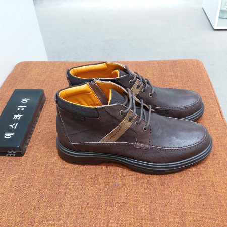 영에이지 소가죽 지퍼 밤색  처카 발편한  방한화  WBK011