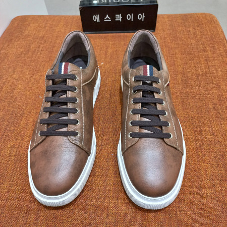 영에이지 남성 밴딩 소가죽 스니커즈  SHZ033