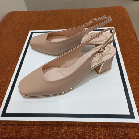 여성 양가죽 5센치 뒤트임 간절기 기본구두  PFBMST618