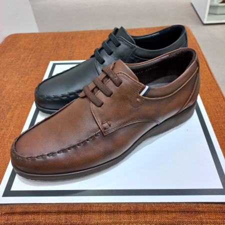 남성 소가죽 밴딩 세미 캐주얼 경량 슈즈  PFBSHD016