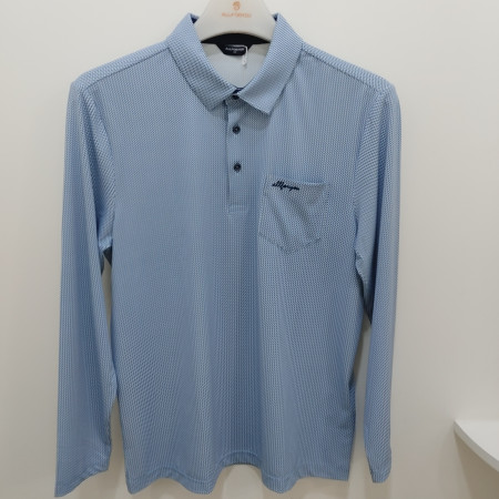 [행복한백화점][올포유]봄 남성 잔 프린트 포켓 카라 티셔츠(네이비,핑크) AGTYO--1111